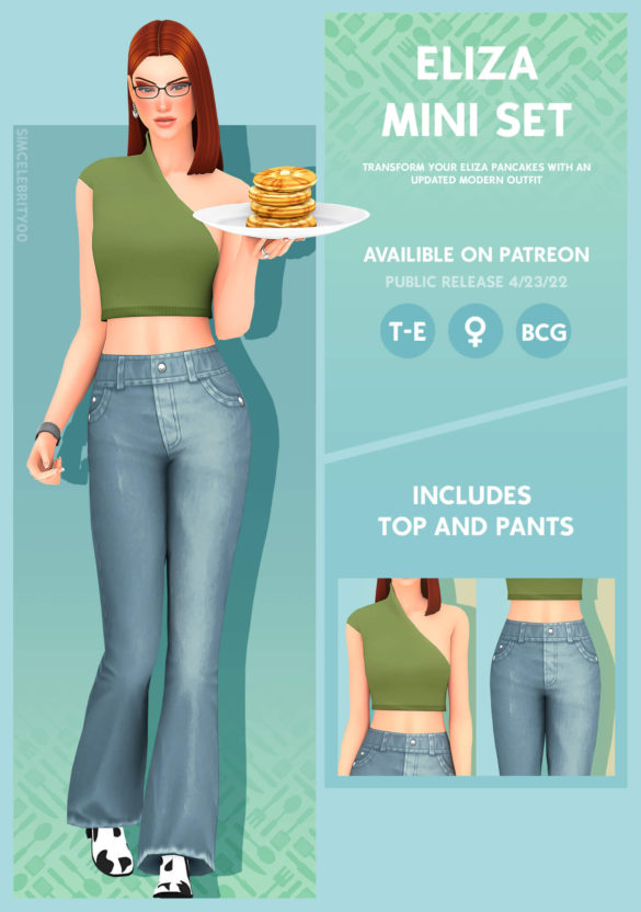 The Sims 4 eliza mini set