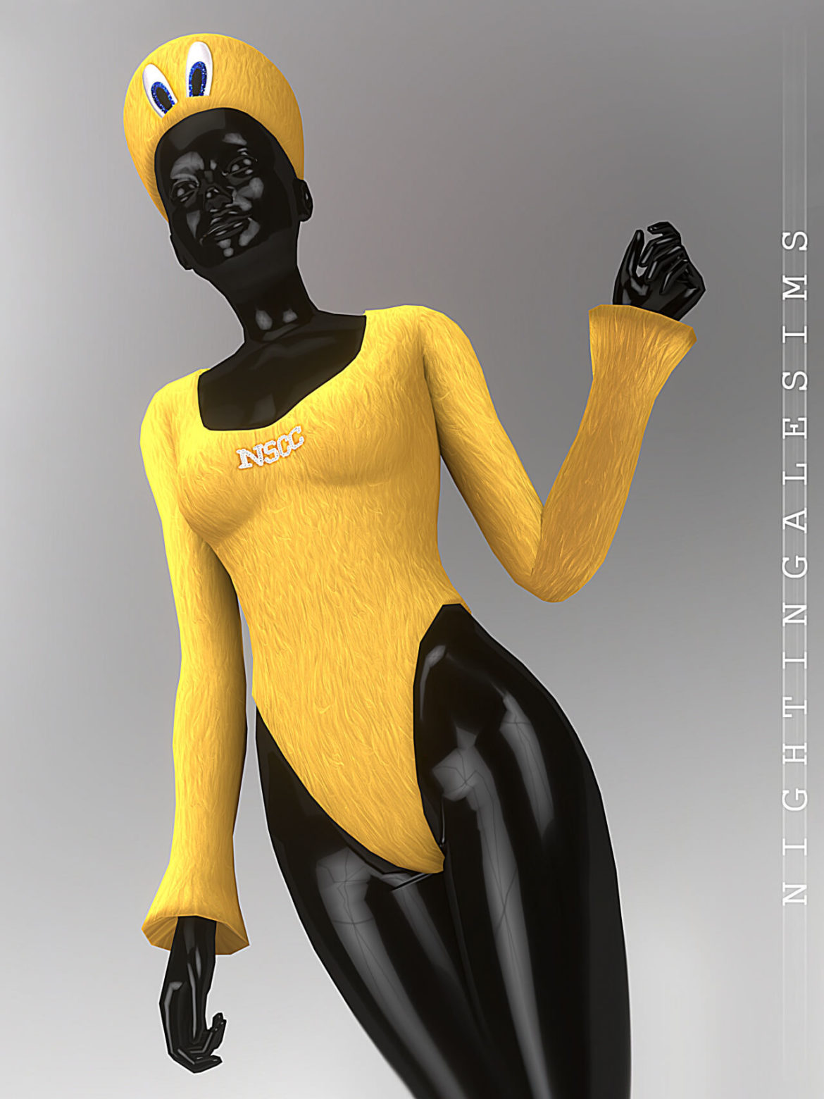 The Sims 4 GCDS Fall 2021 Bodysuit