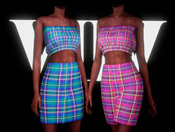 The Sims 4 High School Fashion – Set VI by Viy Sims at TSR