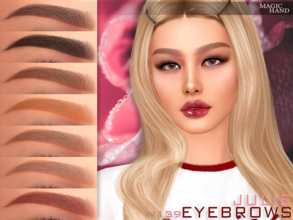 The Sims 4 Julie Eyebrows N139 by MagicHand