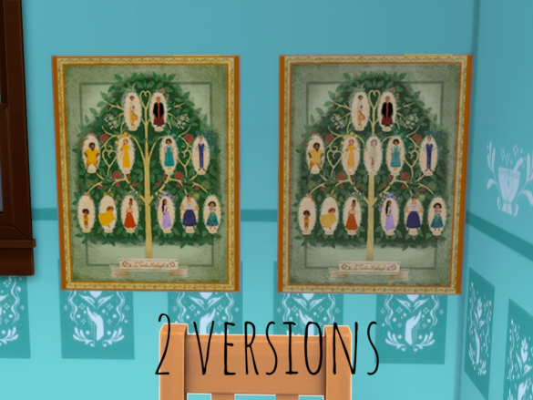 The Sims 4 Madrigal's Family Tree