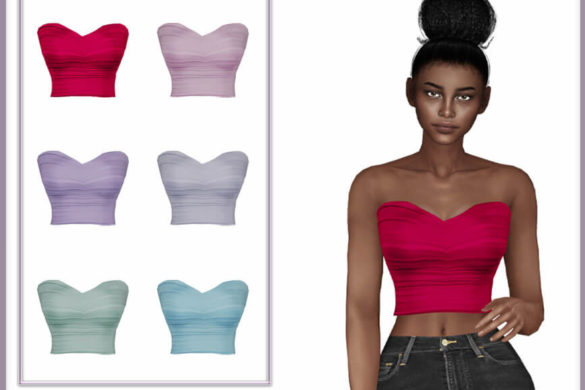 Sims 4 MYOBI medea translucent skirt - Best Sims Mods