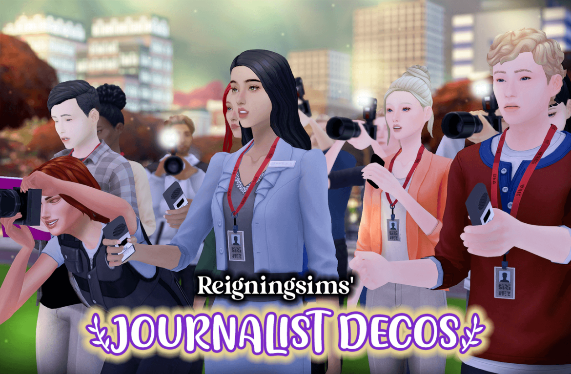 journalist deco sims revamped