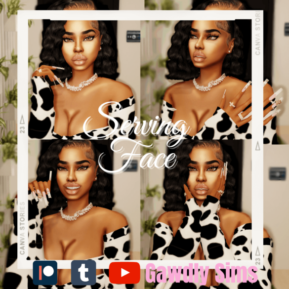 Serving Face Pose Pack