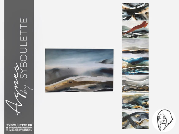 gazette posters Agnes Wall painting