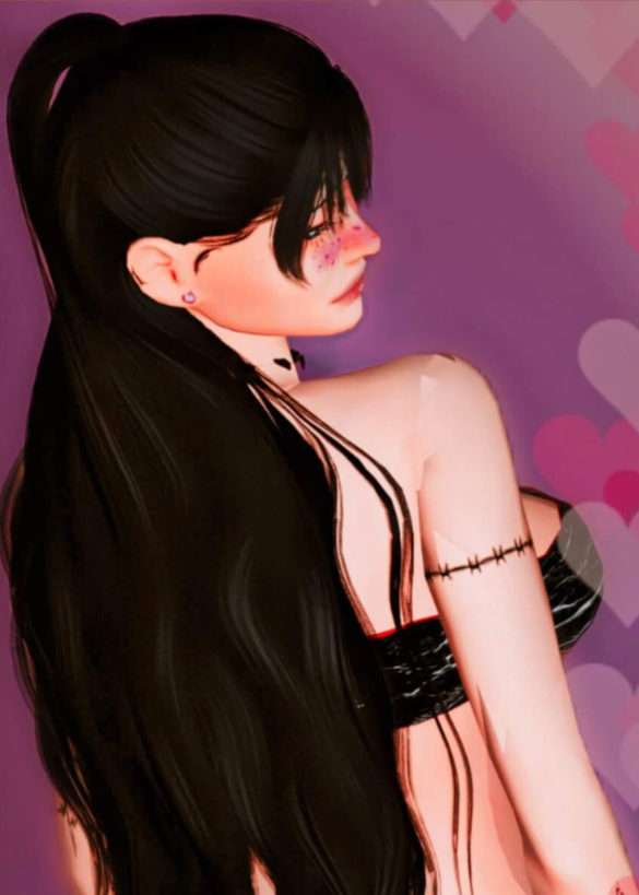Luv Luv Body Marks Blush