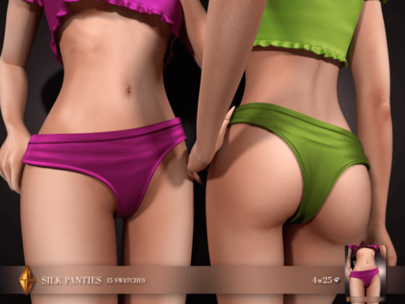 4w25 - Silk Panties