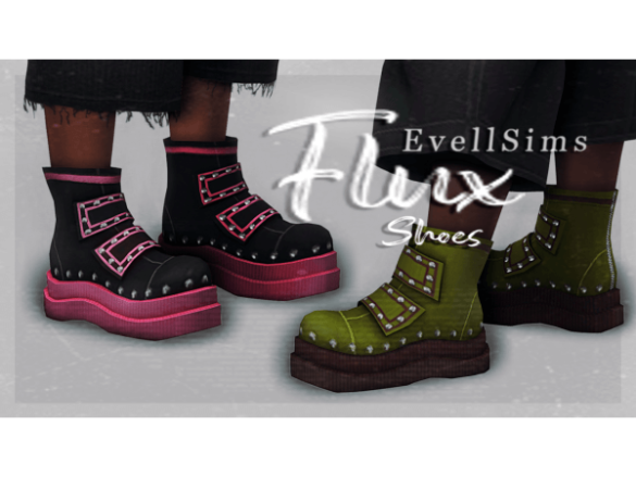 Flux Shoes by EvellSims - Best Sims Mods