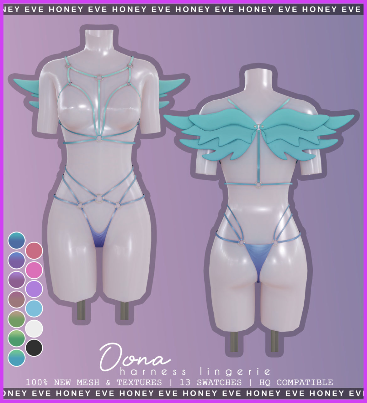 Oona Harness Lingerie