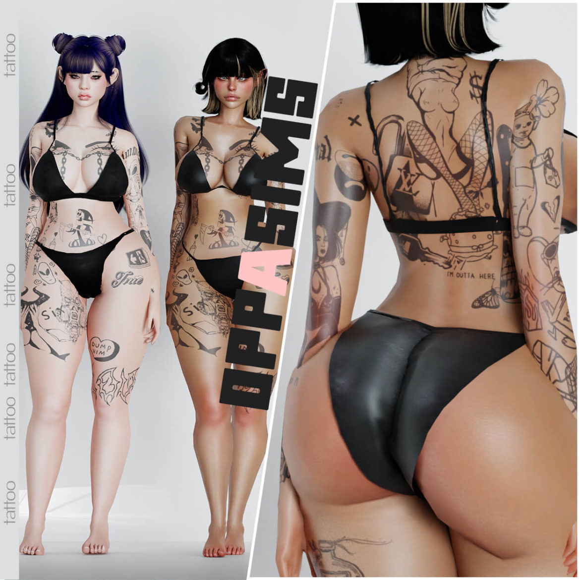 oppasims tattoo 1 free