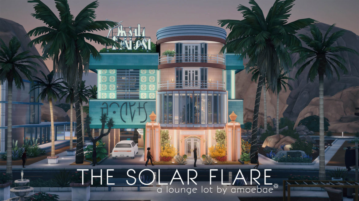 the solar flare a lounge lot by amoebae