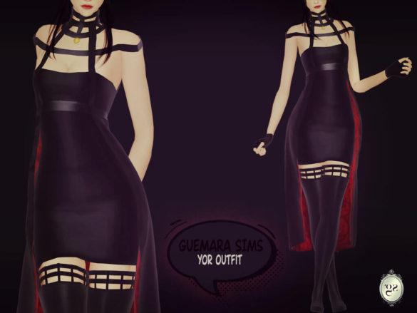 yor outfit from spy x family - Best Sims Mods