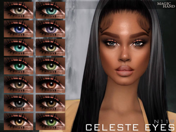 Celeste Eyes N119 - Best Sims Mods