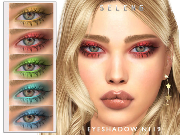 Eyeshadow N119 seleng the sims 4