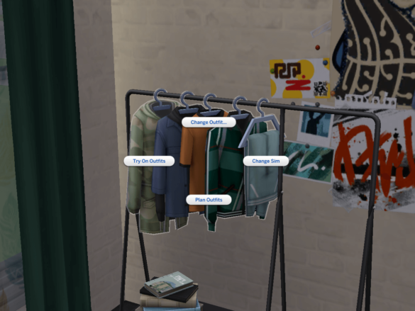 High School Years Hanging Clothes Bug Fix
