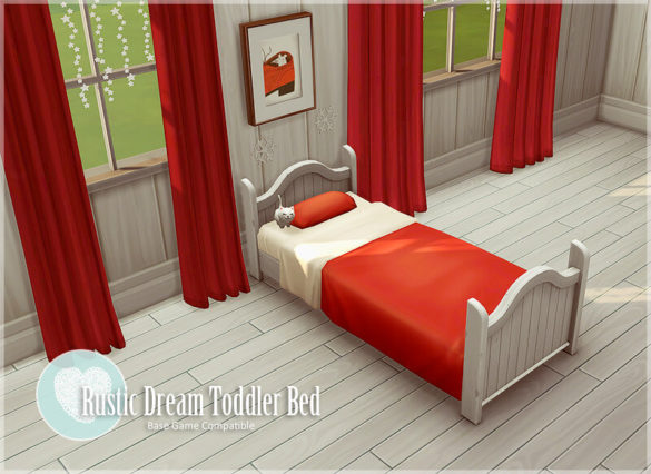 rustic dream toddler bed