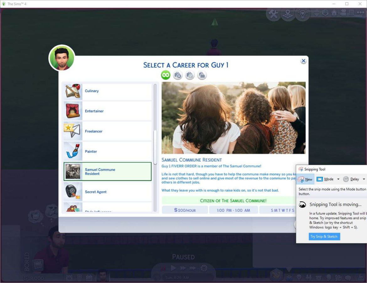 The Commune Of Samuel the sims 4