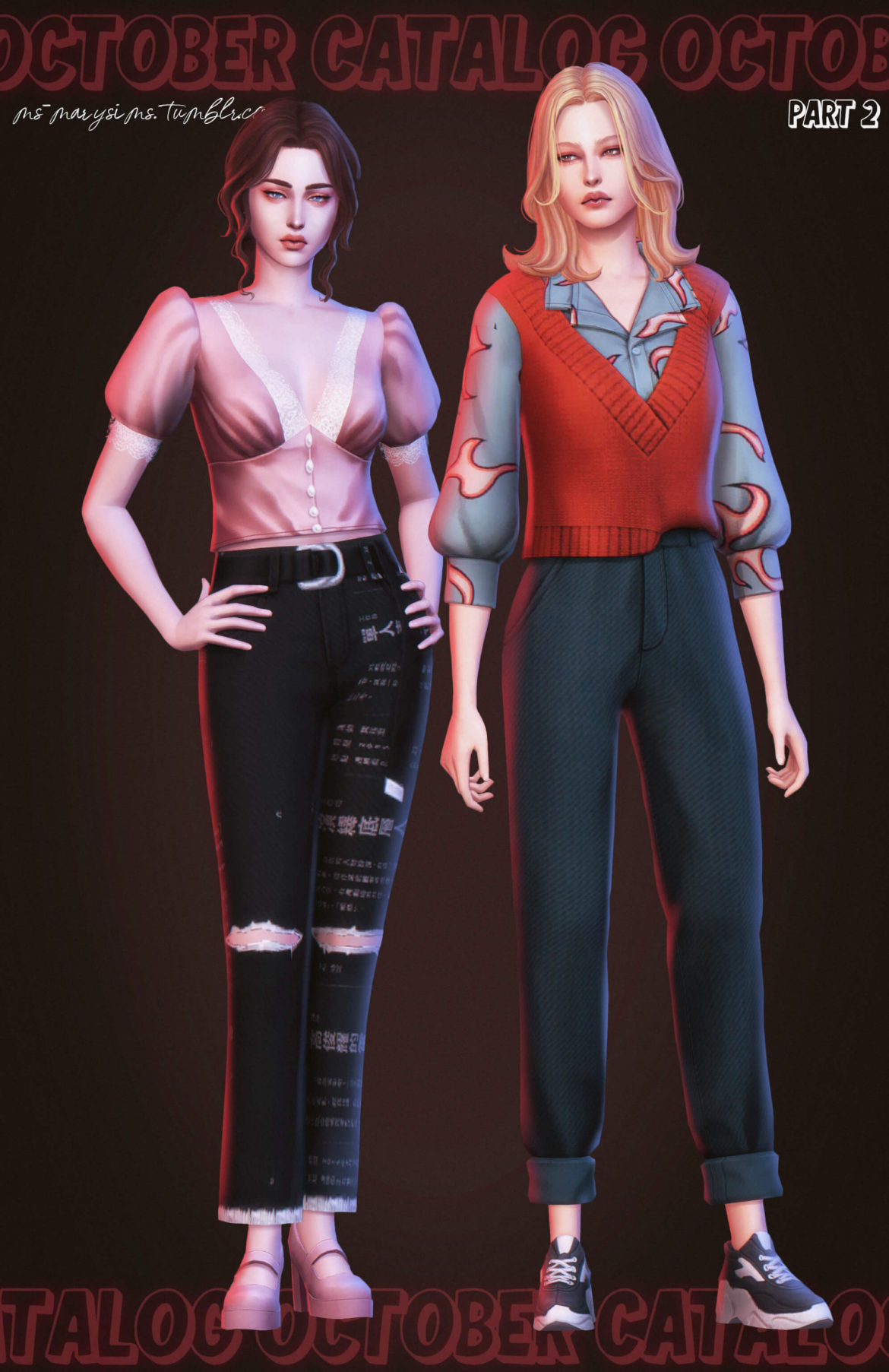 Tiffany Blouse Adele Sweater Jeans