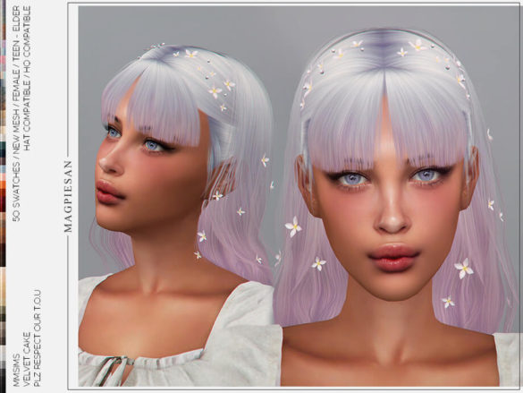 Velvet cake Hair