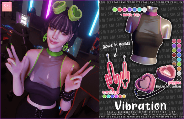 Vibration Set sims 4