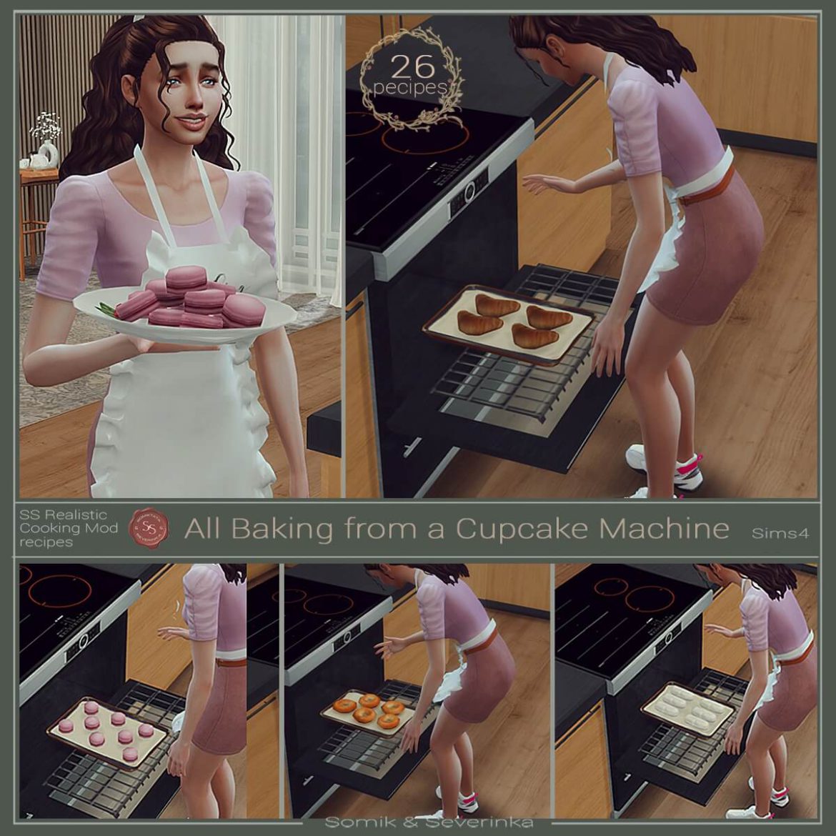 All Baking from the Cupcake Machine in the oven