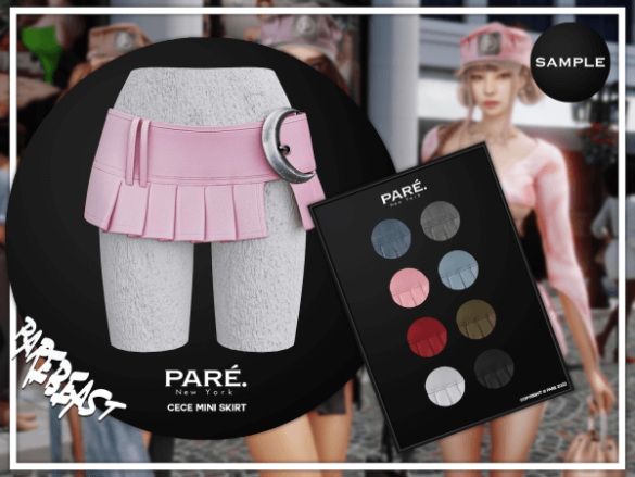 Cece Mini Skirt (Sample)