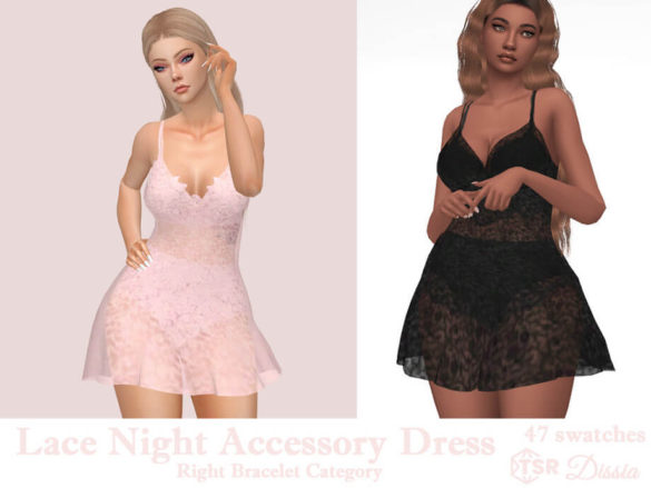 Lace Night Accessory Dress