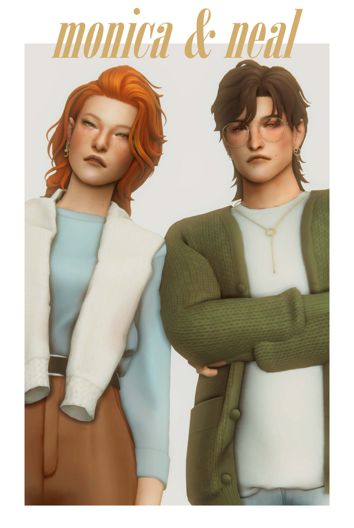 monica and neal hairs clumsyalienn