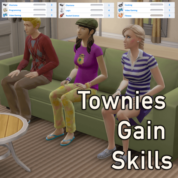 Townies Gain Skills