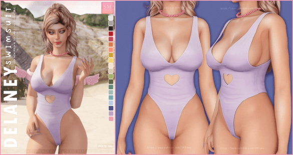 PEACH | Delaney Swimsuit