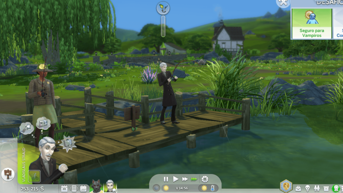 Safe for Vampires Lot Trait