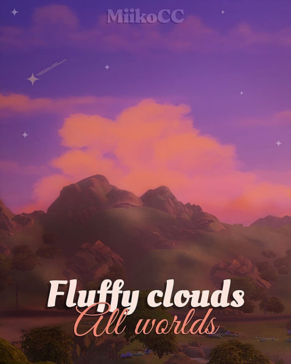 Fluffy clouds (default replacement)