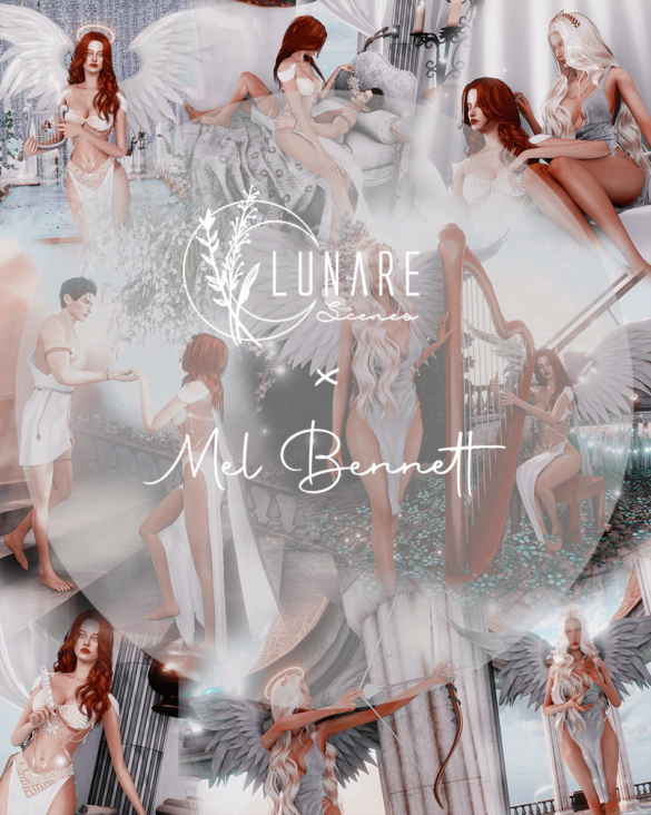 LUNARE SCENES X MEL BENNETT - HEAVEN COLLECTION