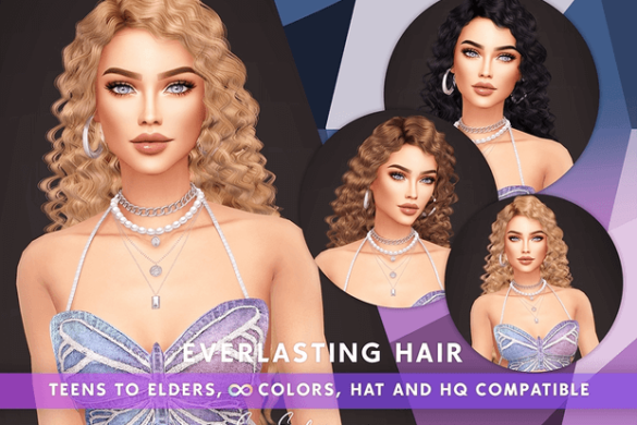 KAIN HAIR - Best Sims Mods