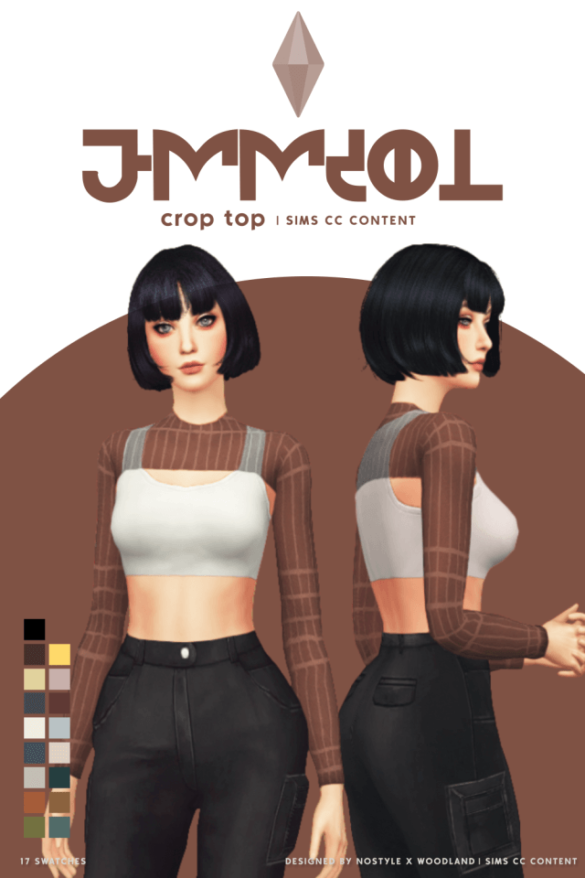 NO STYLE EMMIOL Crop Top