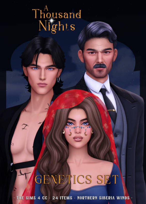 A Thousand Nights FOREHEAD N1 MM OVERLAY