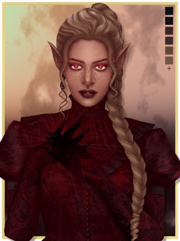 LORELLA TS4 female hair