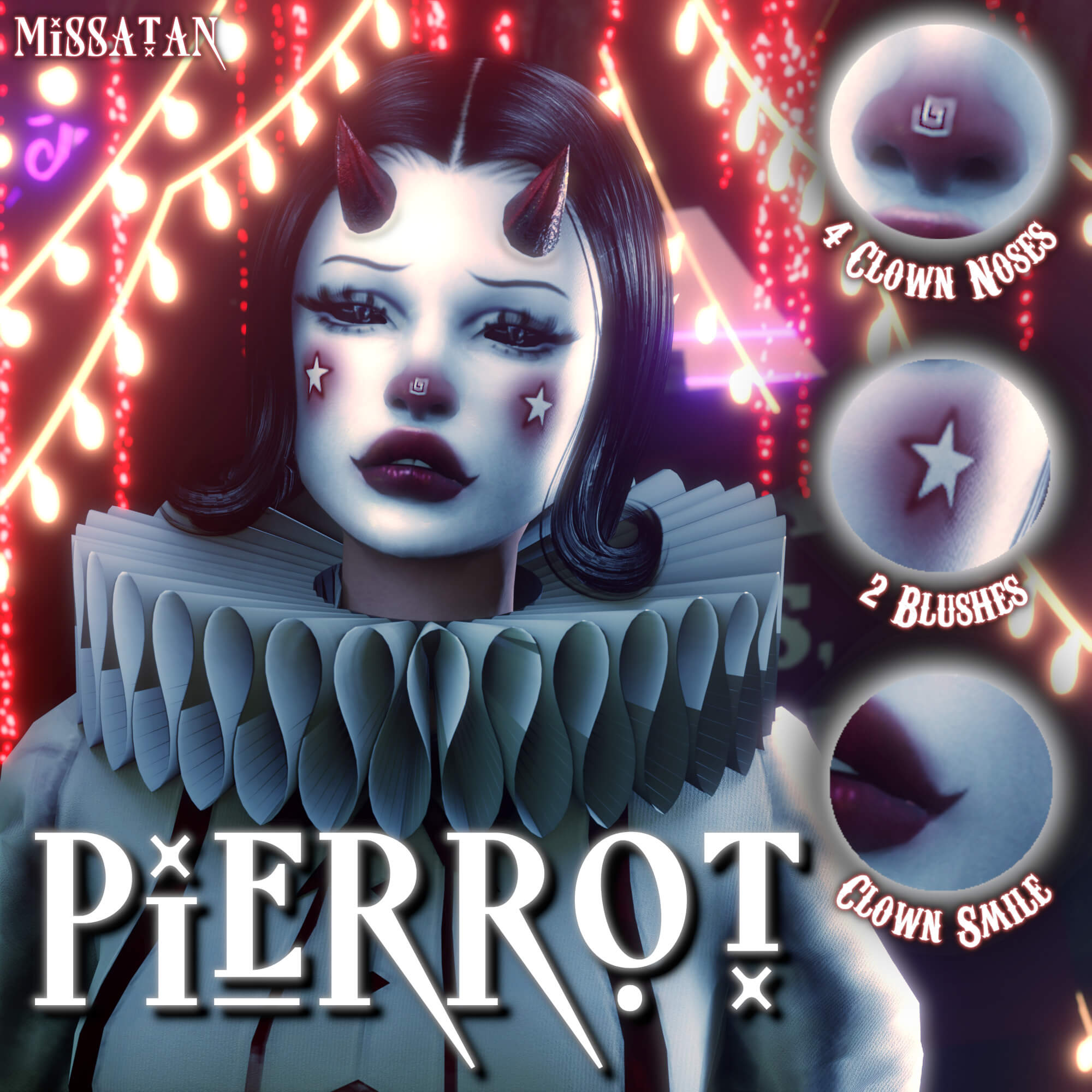 Pierrot by Missatan - Best Sims Mods