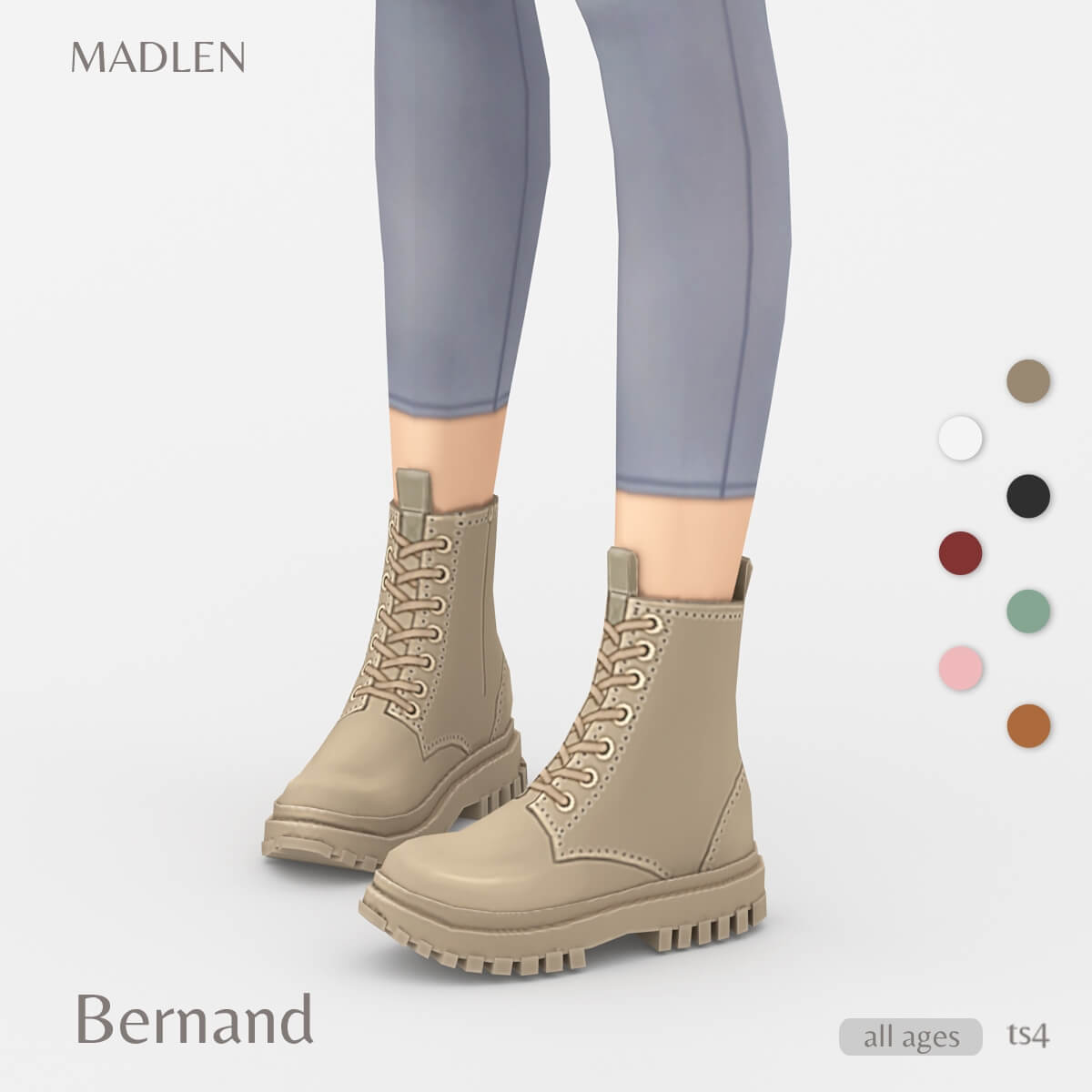 Bernand Boots - Best Sims Mods