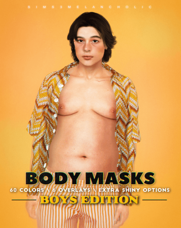 BODY MASKS: BOYS EDITION sims3melancholic