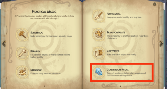 Conversion Ritual Spell