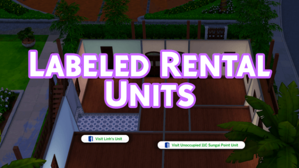 Labeled Rental Units