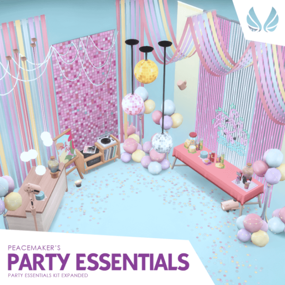 Party Essentials Expanded - Addon for TS4