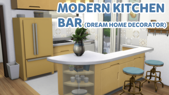 Modern Kitchen Bar (Dream Home Decorator)