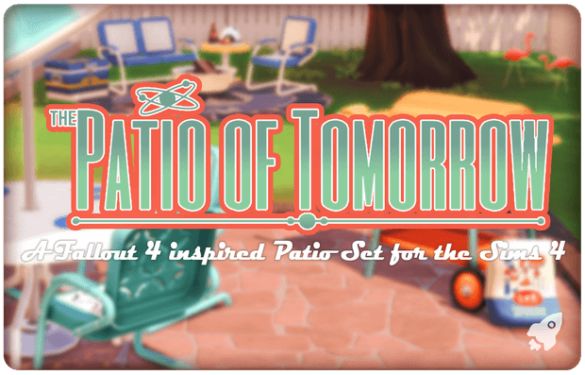 THE PATIO OF TOMORROW - A Pre-Atomic War Patio Set