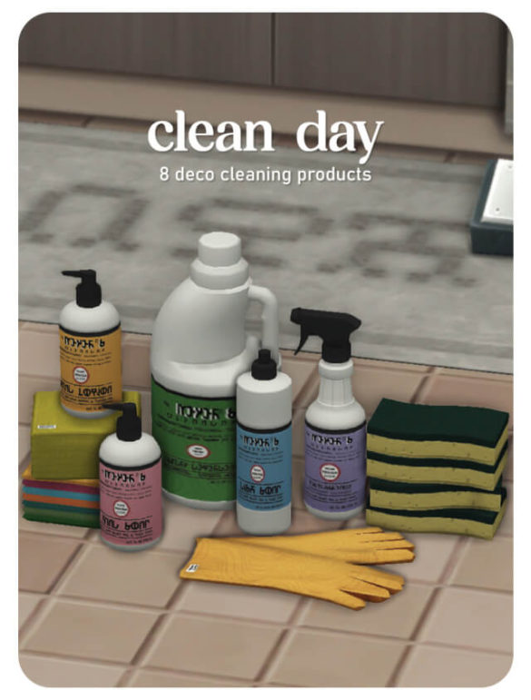 clean day 8 deco cleaning products
