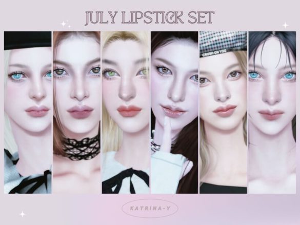 JULY LIPSTICK SET_remake