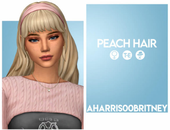 Peach Hair
