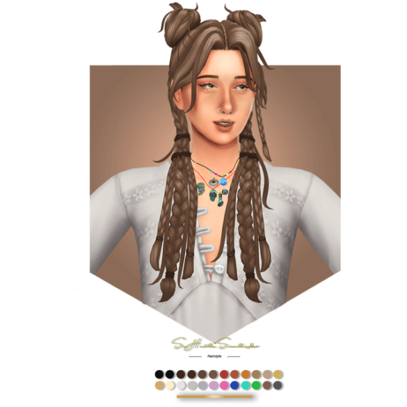 Summer Festival - Elena Hairstyle