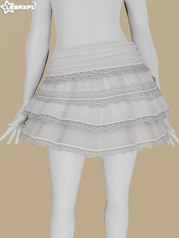 Spring Farm - Lace Skirt